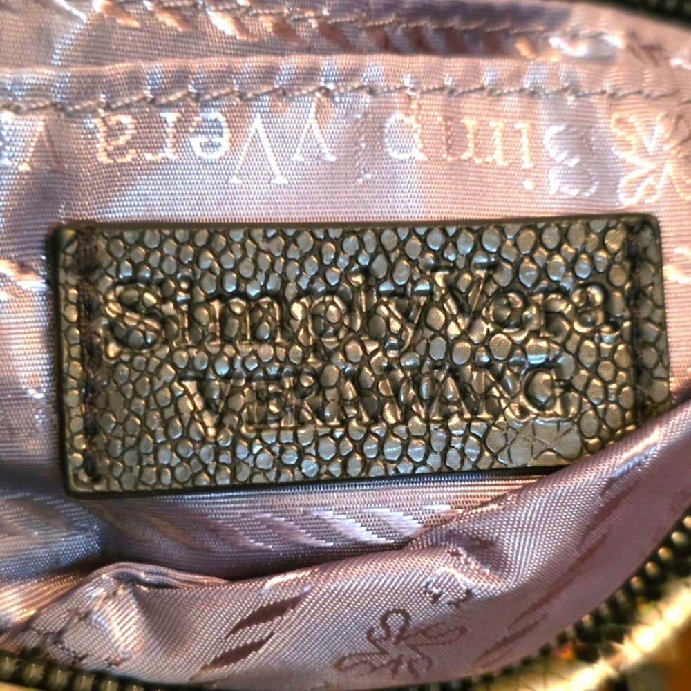 Simply Vera Pewter Python Print With Irridescent … - image 5